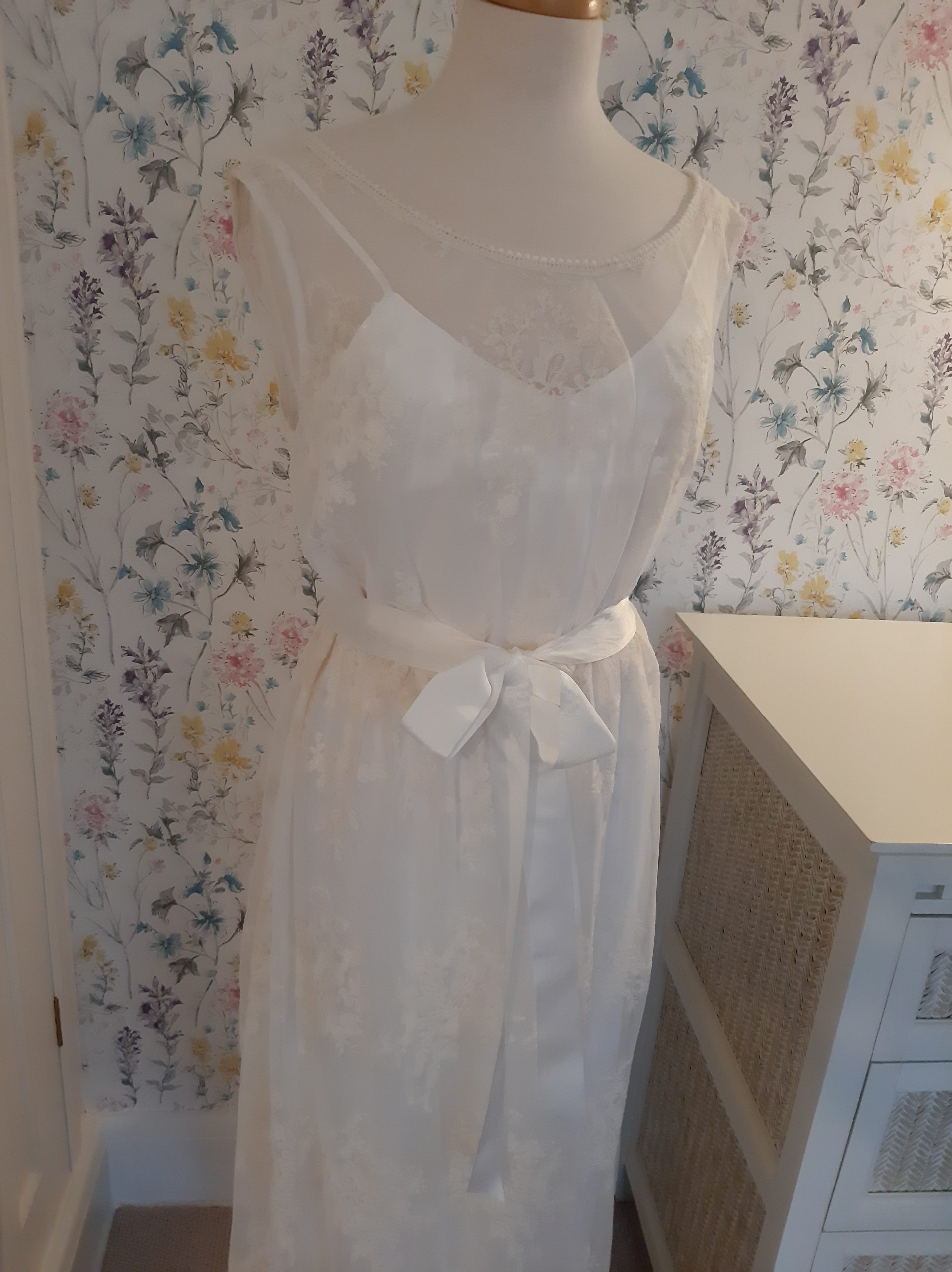 handmade bridal dress